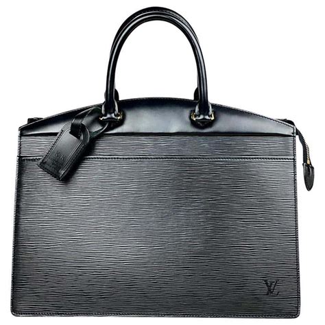 lv riviera epi|LOUIS VUITTON Epi Riviera Black 986770 .